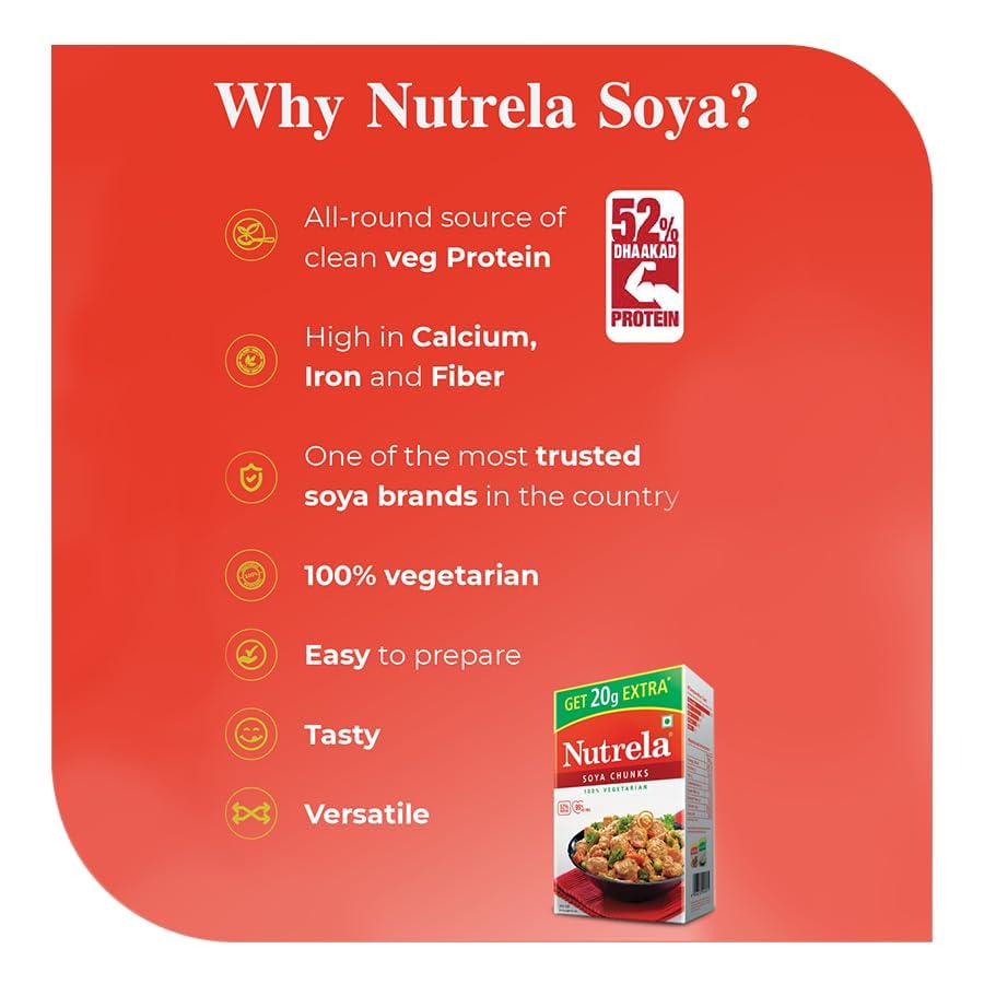 Nutrela Soya Chunks 200 gms