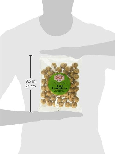 Great Bazaar Swad Chikki Sesame Ladu, 14 Ounce