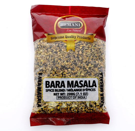 HEMANI Bara Masala Napali Spice Mix - 200g (7.1) - All Natural, Vegan & Gluten Friendly - NON-GMO - Indian Origin