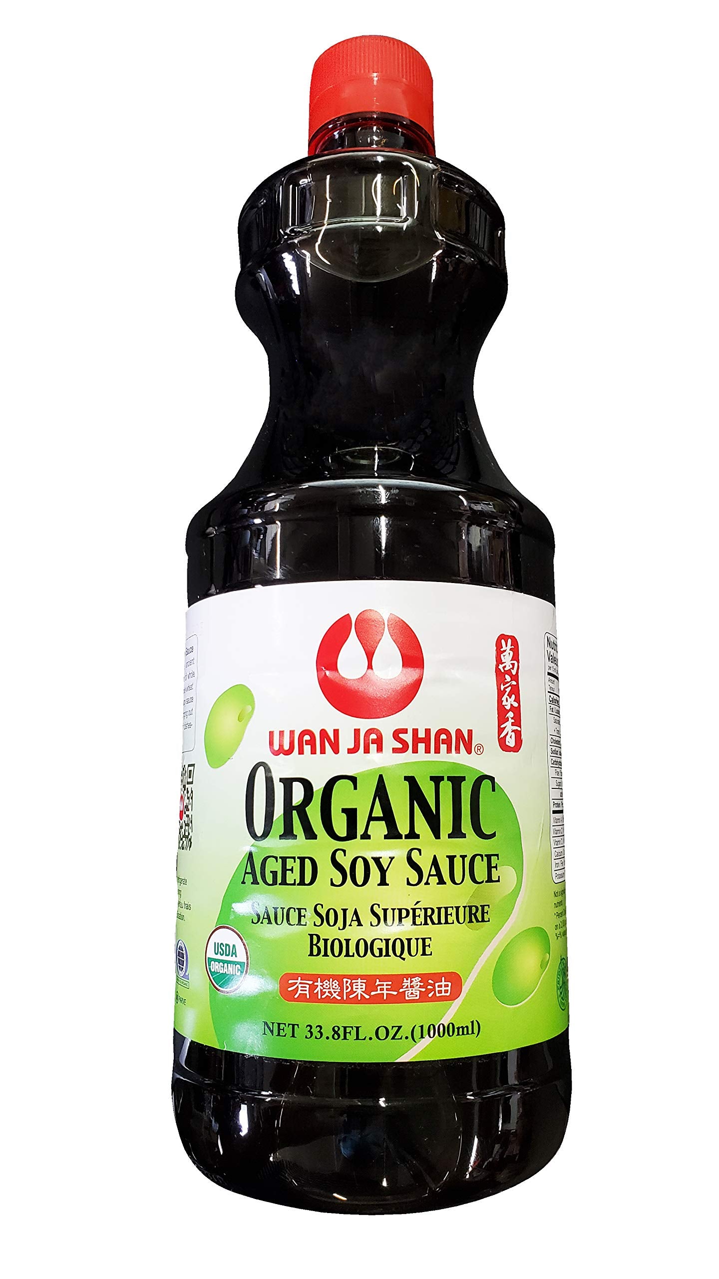 Wan Ja Shan Organic Aged Soy Sauce, 33.8fl.oz