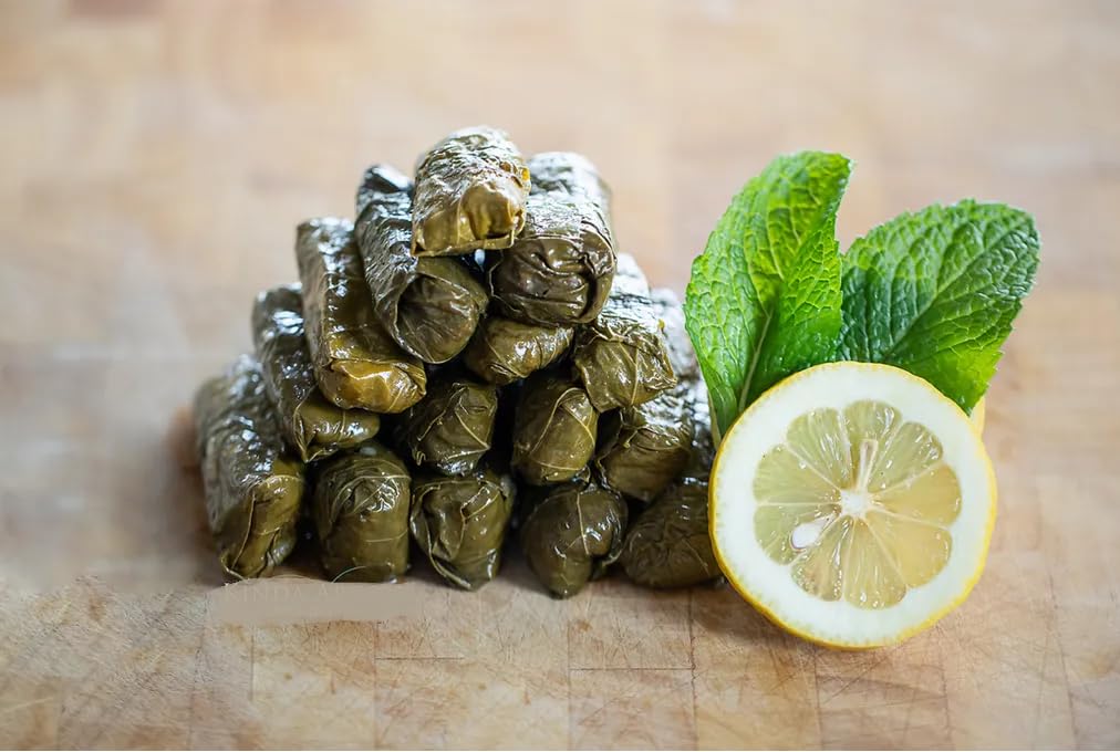 Al Afia California Style Grape Leaves California Style - Tender Leaves Premium Quality- 16 Oz-475 Gm. Pack of 4 Jars -