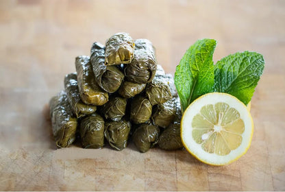 Al Afia California Style Grape Leaves California Style - Tender Leaves Premium Quality- 16 Oz-475 Gm. Pack of 4 Jars -