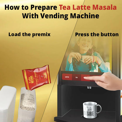 Cafe Desire Tea Latte Unsweetened Masala 650 Grams