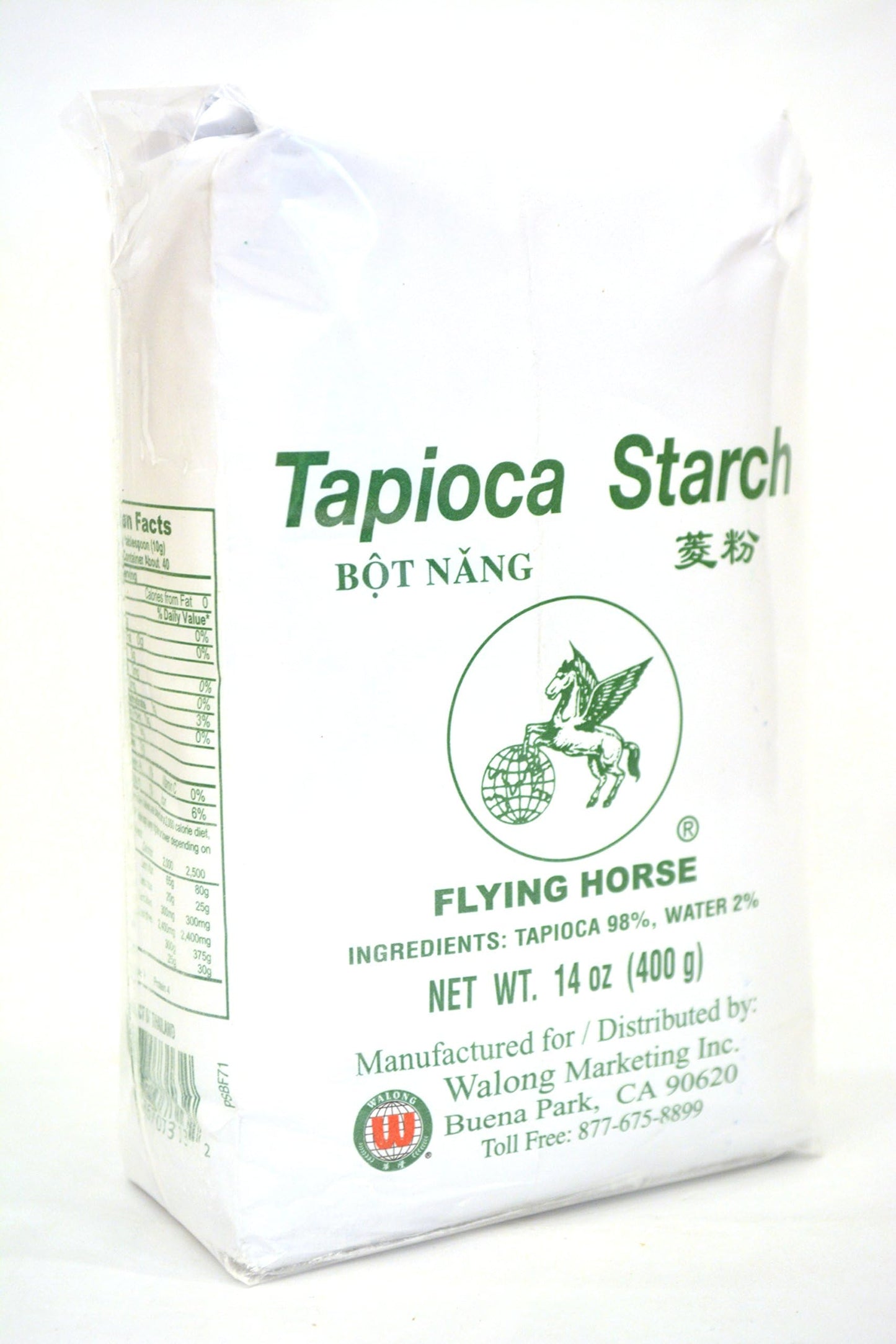 Flying Horse Tapioca Starch, 14 Oz. (Pack of 2)