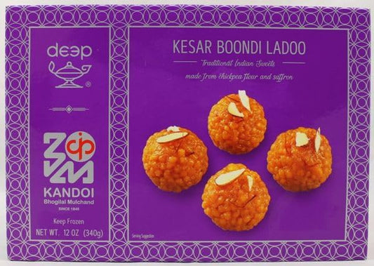 Kesar Boondi Ladoo 12Oz