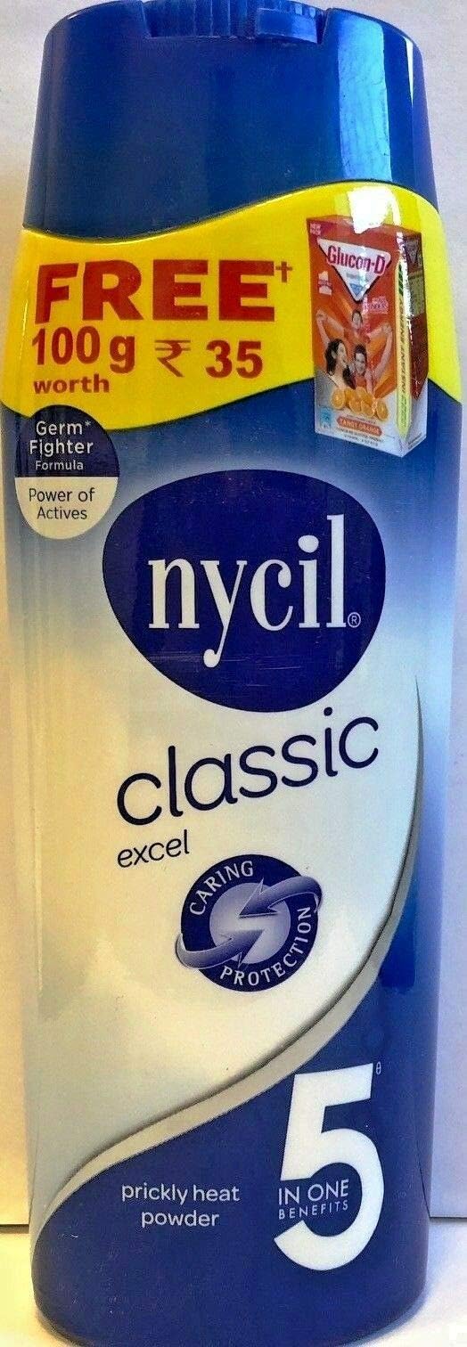 Nycil Classic Prickly Heat Powder 150 gms - Talcum Powder