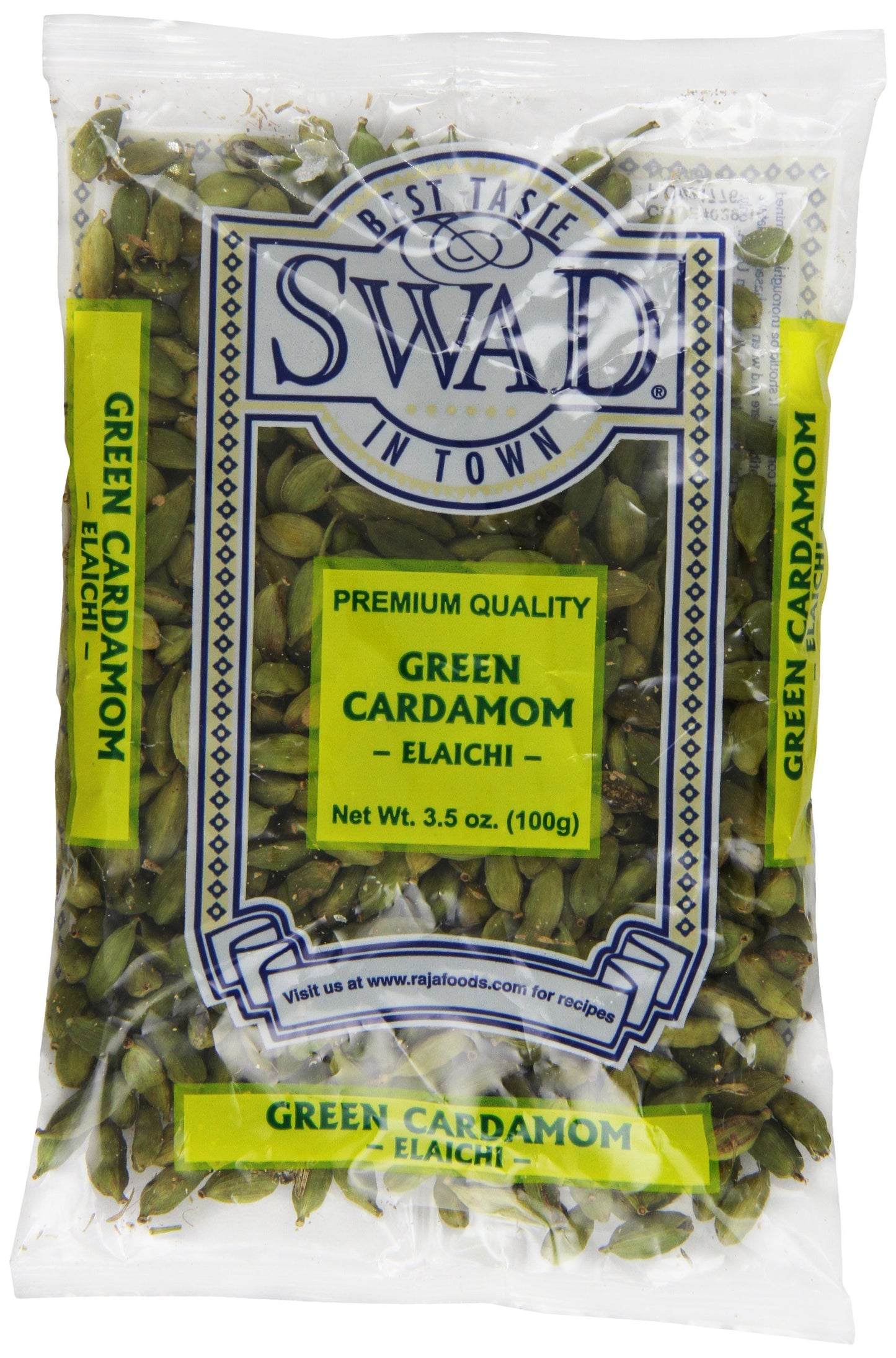 Swad Green Cardamom 3.5 Oz - Food / Masala / Dal