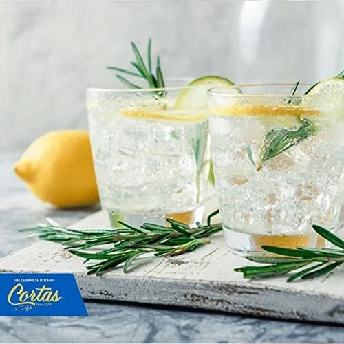 Cortas Rosemary Water Distilled to Perfection, 300ml (10 fl. oz) (Pack of 2)