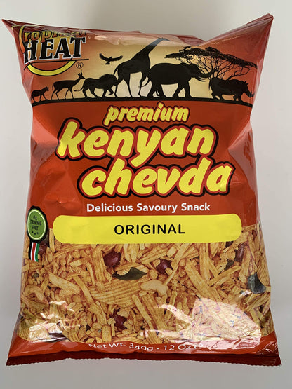 Tropical heat Kenyan chevda - original - 340g - (pack of 2)