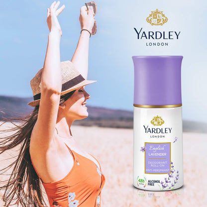 English Lavender Deodorant Roll-On By Yardley London 1.7 oz