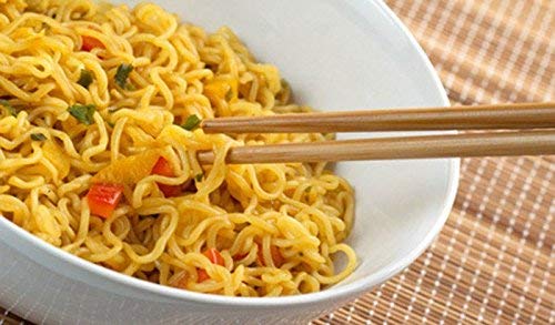 Maggi Masala 2-Minute Noodles India Snack - Largest Pack 2.46 Ounce (Pack of 12)