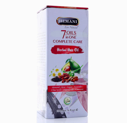 Hemani Herbal Hair Oil 7 oils in 1 Complete Care 200mL