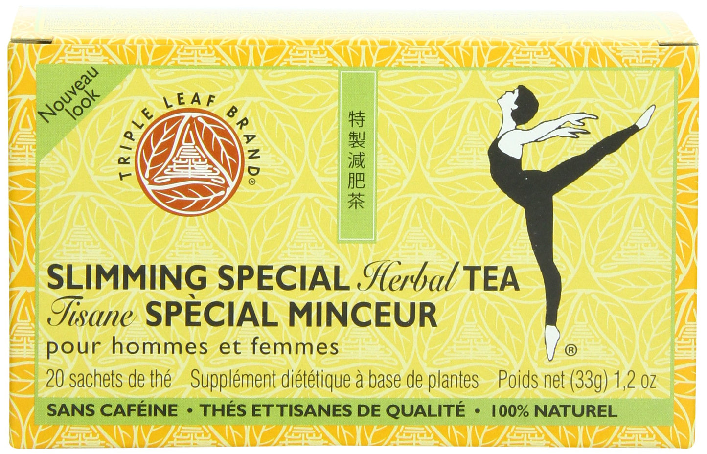 Triple Leaf Brand Slimming Special Tea, 20-Count