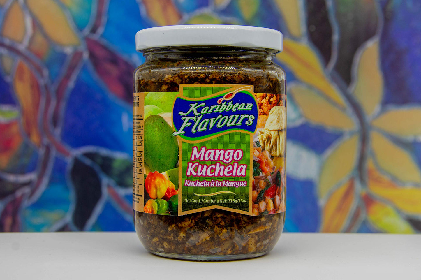 Spicy Mango Chutney Relish 13 Oz (Mango Kuchela) | Trinidad Speciality | Perfect Condiment To Sandwiches And Sides
