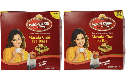 Wagh Bakri Masala Chai 100'S (Pack of 2)