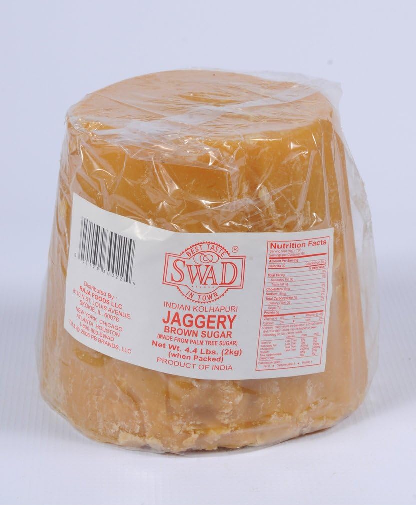 Swad Indian Kolhapuri Jaggery (gur) 1 lb