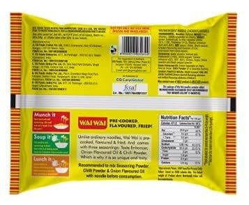 Wai Wai instant noodles -chicken flavour 75 gms