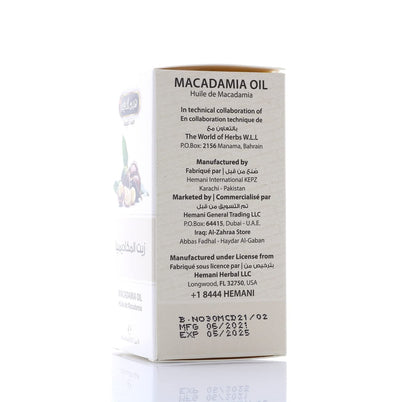 HEMANI Macadamia Oil 30mL