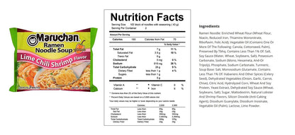 Maruchan Ramen Noodle Soup Variety, 11 Flavors, 3 Ounce, 2 Packages each Flavor, Total 22 Packages