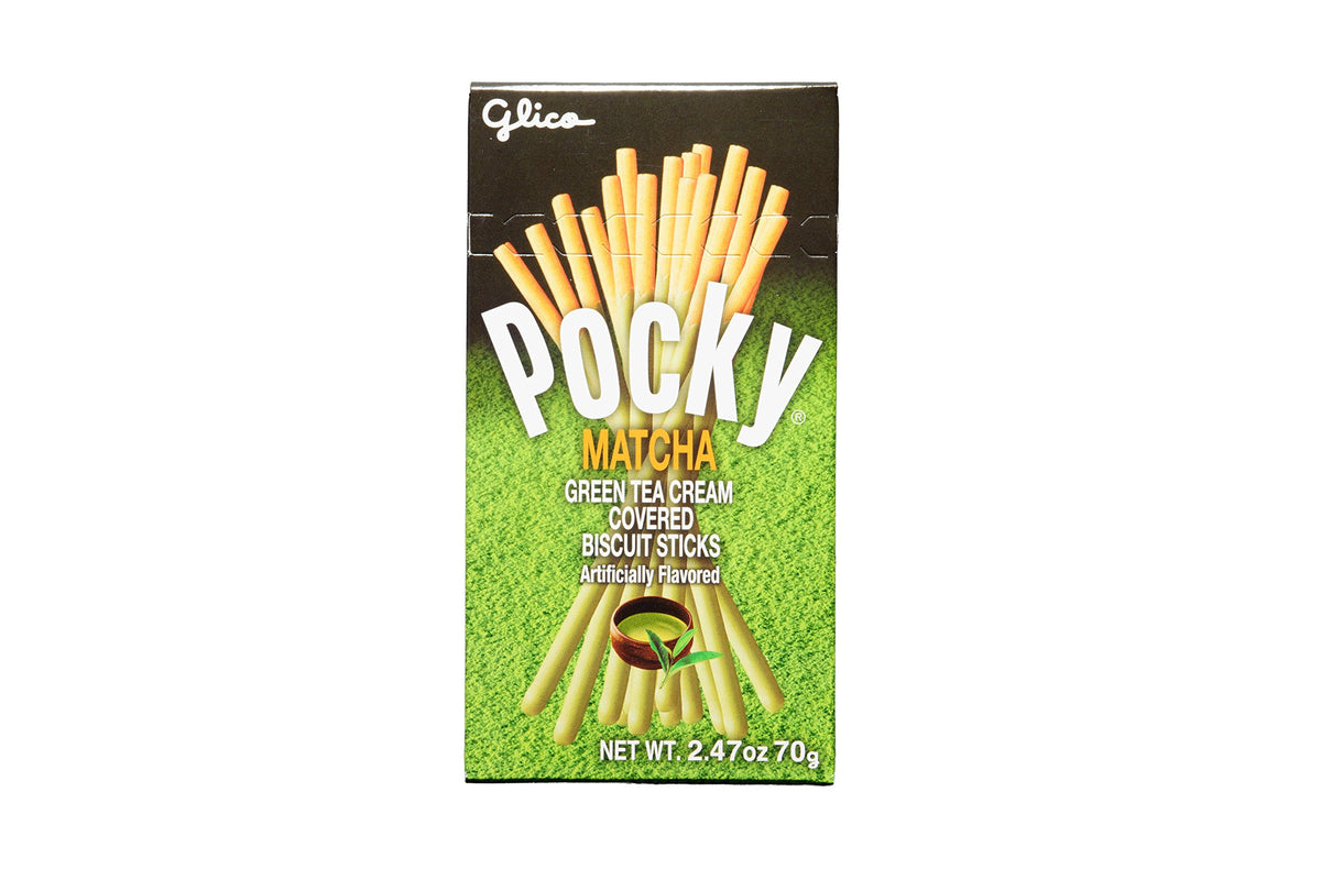 Pocky Biscuit Stick, Matcha Green Tea, 2.47 Ounce (Pack of 10)