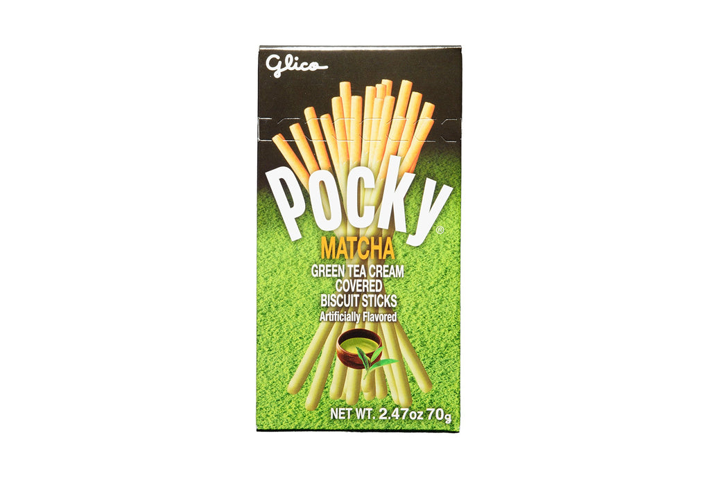 Pocky Biscuit Stick, Matcha Green Tea, 2.47 Ounce (Pack of 10)