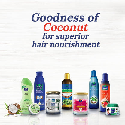 Parachute Advansed Ayurvedic Hot Oil| Warming Coconut Hair Oil with 5 Ayurvedic Ingredients| Fights Frizzy & Dry Hair | Nourishes & Promotes Hair Growth | Anti-Dandruff|6.4 fl.oz.