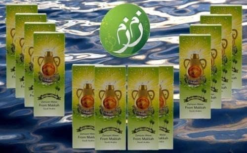 Mecca Zamzam Drinking Water 500ml/16.5 fl.oz. 12 Bottles