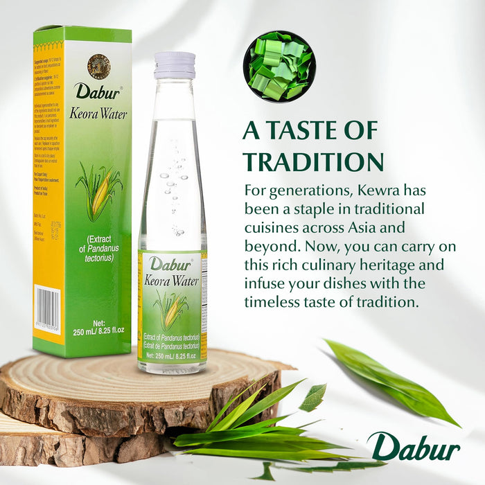 Dabur Keora (Kewra) Water - Unleashing the Captivating Essence of Nature's Floral Perfume to Enhance Your Culinary Creations