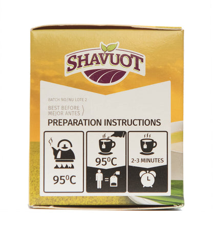 Shavuot Jamaican Lemon Grass Tea Pack of 3 / La Hierba de limon - Caffeine Free 100% Natural 20 Bags Each