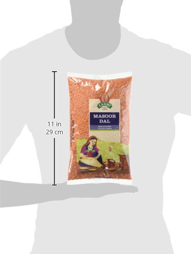 Laxmi Masoor Dal Split Red Lentils 2 lbs - Dal Lentils