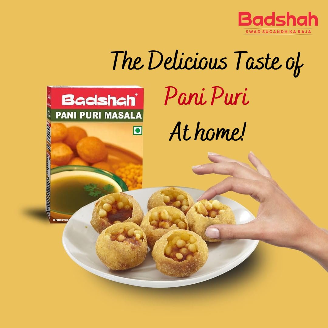 Badshah Masala, Pani Puri, 3.5-Ounce Box (Pack of 12)