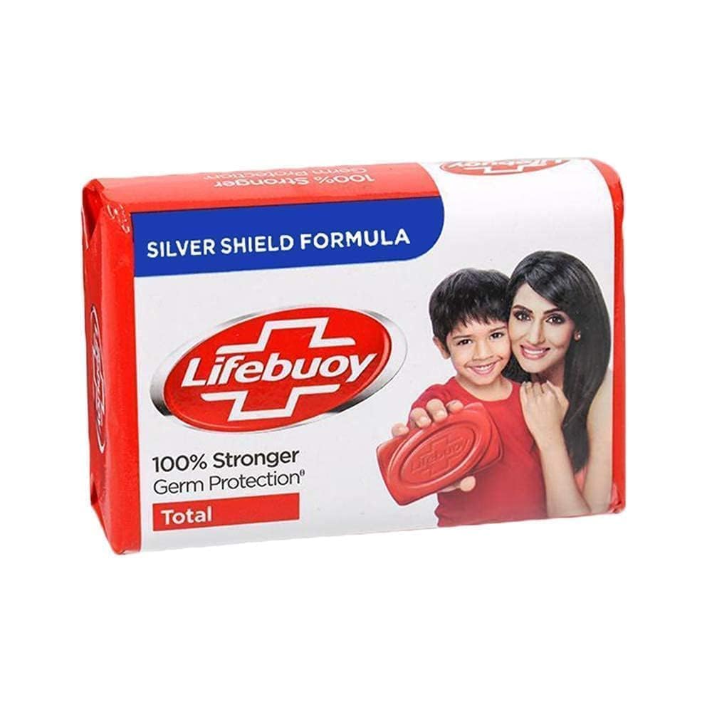 Lifebuoy Total 10- Soap Bar - 125g X 3 Bars - Bath & Shower