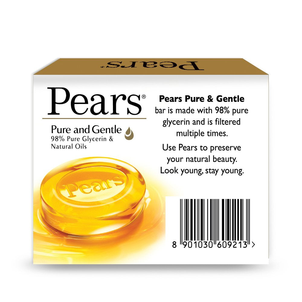 Pears Pure And Gentle (Gold) 125gm