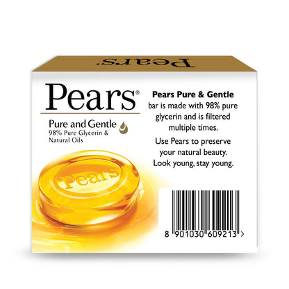 Pears Pure And Gentle (Gold) 125gm