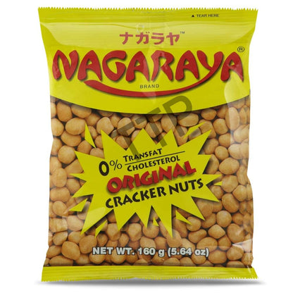 Nagaraya - Original Cracker Nuts, 160g (5.64oz), 8-pack
