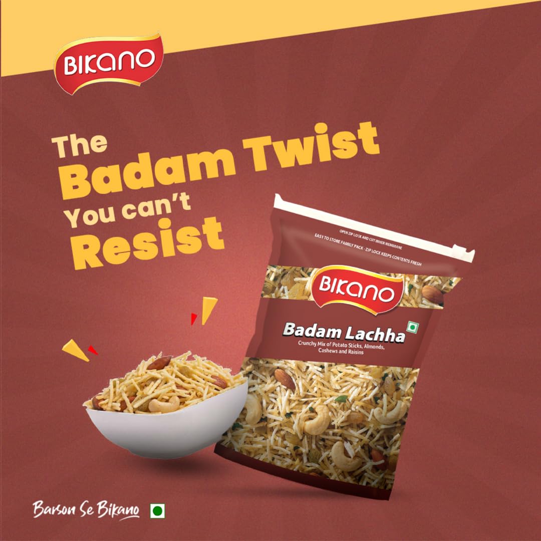 Bikano Badam Lachha, 400g