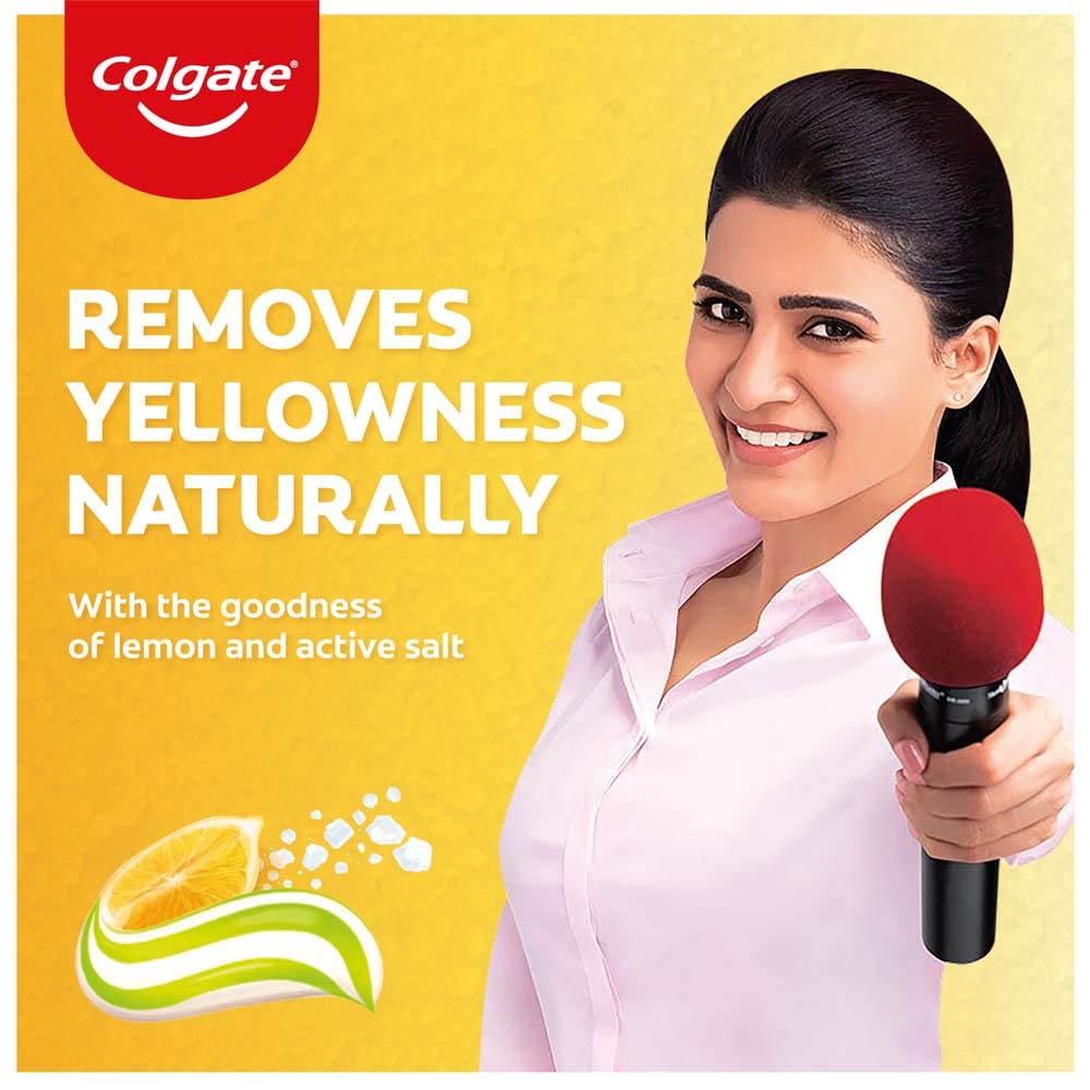 Colgate Active Lemon & Salt Healthy White Toothpaste - 200 g