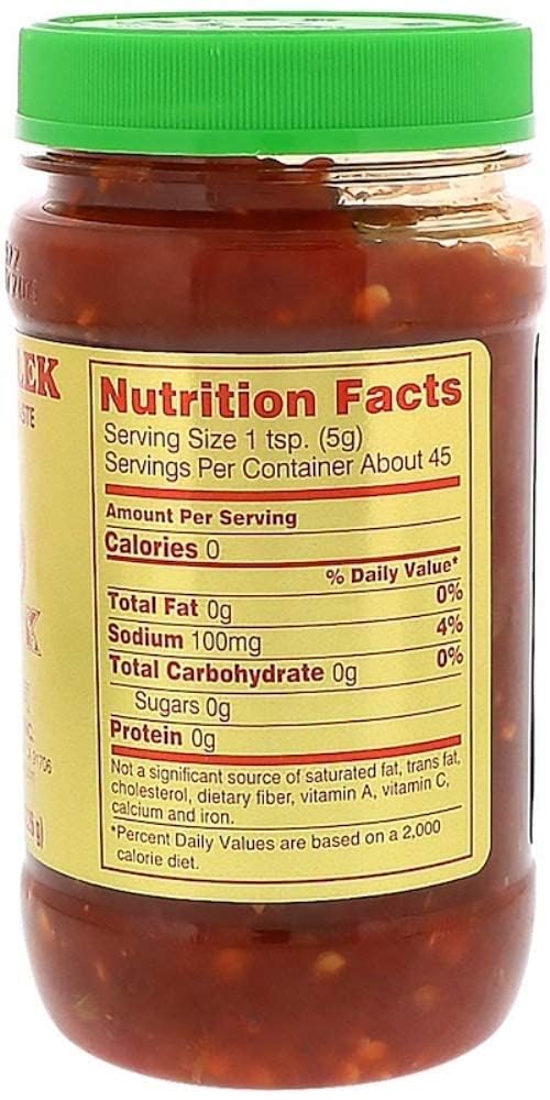 Sambal Oelek chilli paste 8 Oz