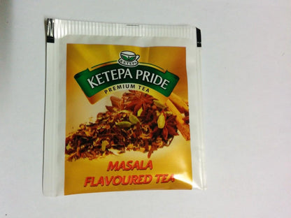 Kenyan Ketepa Pride Masala Flavoured Enveloped Tea Bags 25 sachets (Kenya)