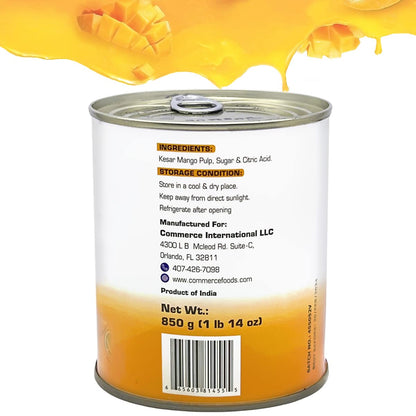 Eastern Feast - Kesar Mango Pulp (4 PACK), 30oz x 4