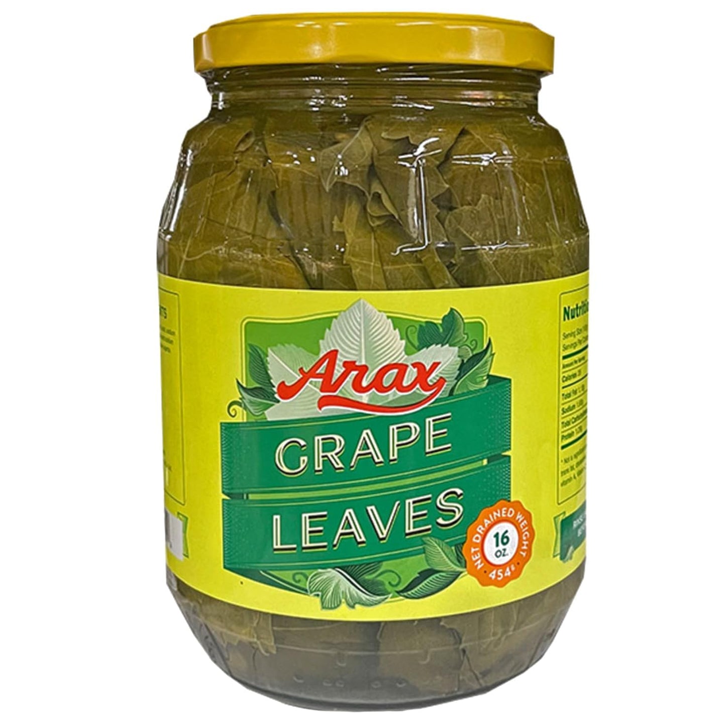 Arax - Grape Leaves, 32 oz (Drained Wt: 16 Ounce)