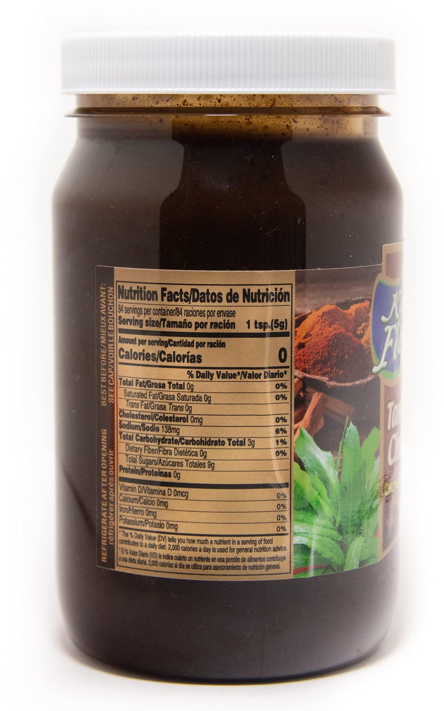 Premium Spicy Tamarind Chutney|Sauce 15 Oz (Tamarind) - Great Dipping Sauce For Samosas | Topping For Fish | Makes Sandwiches Taste Better