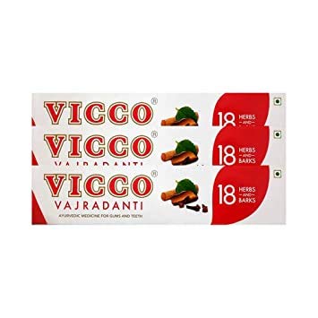 Vicco Vajradanti Herbal Toothpaste 200g (7oz) (Pack of 10)