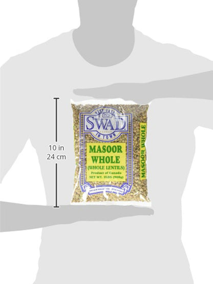 Swad Masoor Whole 2 lbs - Food / Masala / Dal