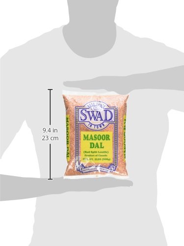Swad Masoor Dal Split Red Lentils 2 lbs - Dal Lentils