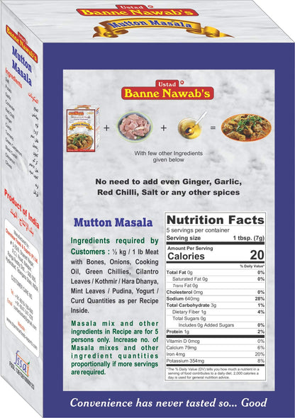 Banne Nawab's Mutton Masala 35 gms