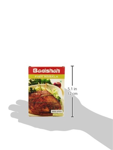 Badshah Masala, Fish, 3.5-Ounce Box (Pack of 12)