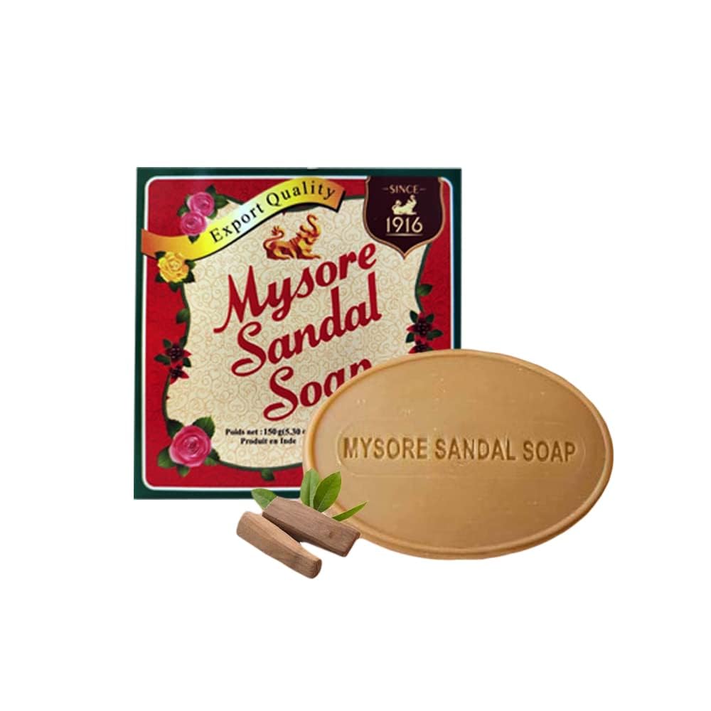 Mysore Sandal Soap, 150 grams Units 5.29 Ounce (Pack of 12)