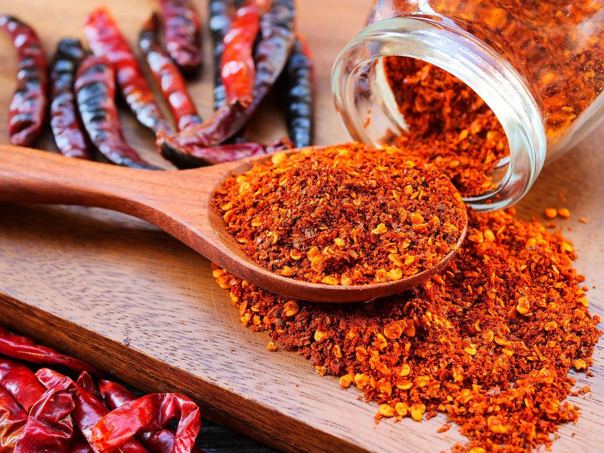 Hemani Extra Hot Red Chilli Powder - 200g (7.1 OZ) - All Natural - Gluten Free Ingredients - NON-GMO - Vegan - No Salt or fillers