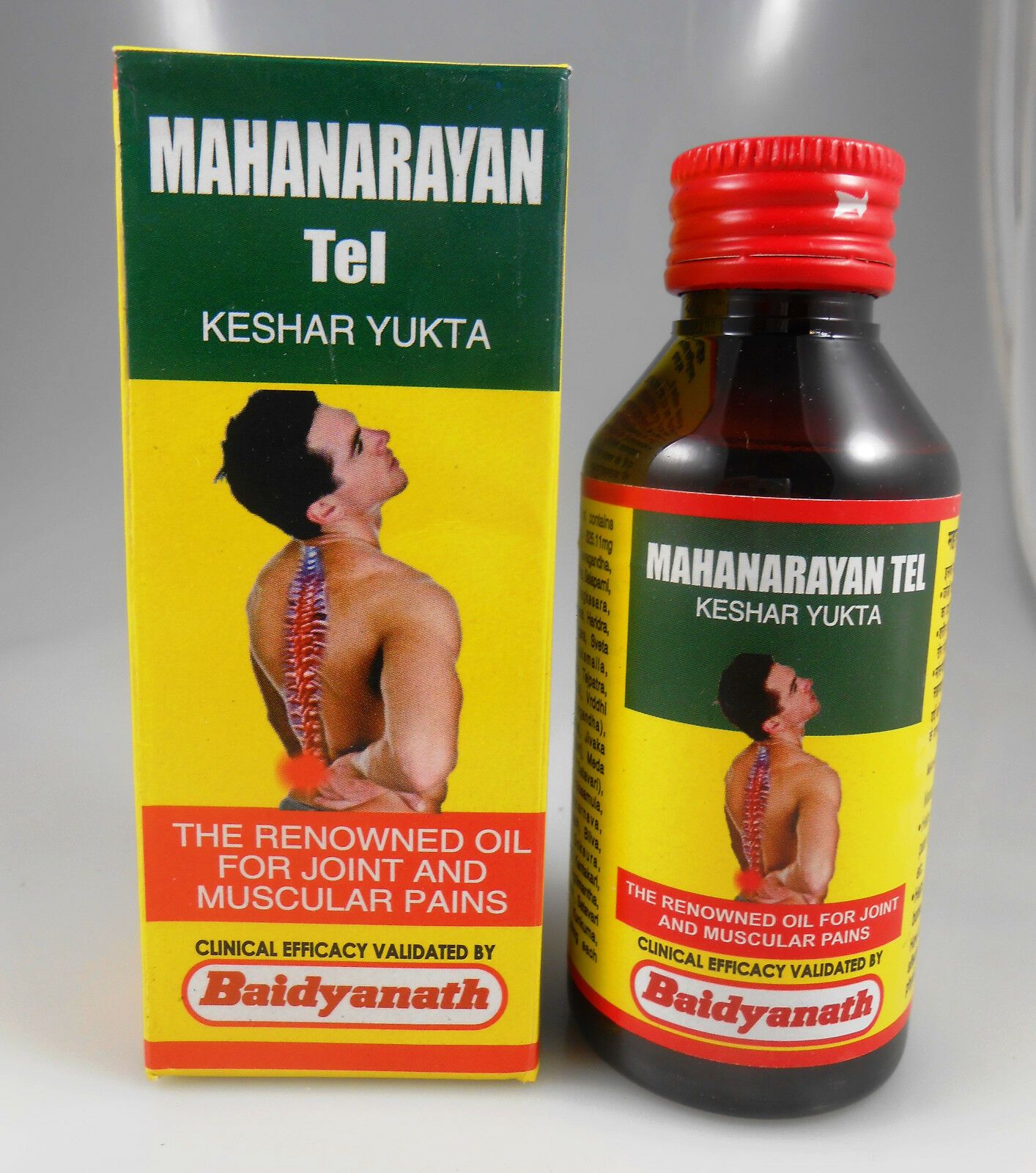 Baidyanath Mahanarayan Tel Oil Joint & Muscular Pains Natural Herbel